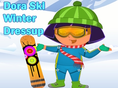 Játék Dora Ski Winter Dressup
