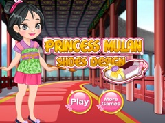 Játék Princess Mulan Shoes Design