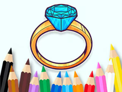 Játék Coloring Book: Gemstone Ring