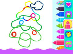 Játék Toddler Drawing: Tree