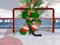 Játék Santas hockey shootout