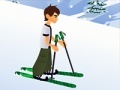 Játék Ben 10 Downhill Skiing