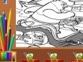 Játék Kung Fu Panda Coloring Game