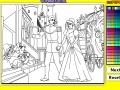 Játék Cinderella Online Coloring Game