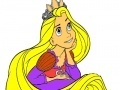 Játék Princess Has a Long Hair Coloring