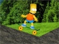 Játék Bart Simpsons Skateboard Game