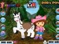Játék Dora Pony Dress Up Game