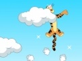 Játék Tiger jumps on clouds