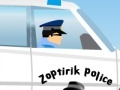Játék Zoptirik police jeep