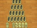 Játék Put a solitaire from dominoes