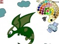 Játék Dragon Battle Coloring