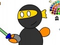 Játék Mini ninja coloring