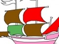 Játék Amazing Ship coloring