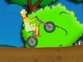 Játék Simpson bike rally