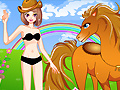 Játék Cool Girl And Horse