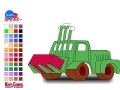 Játék tractor coloring