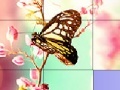 Játék Pink butterflies slide puzzle