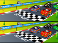Játék Racing Cartoon Differences