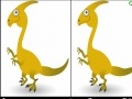 Játék Dinosaur Goofs spot the difference