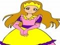 Játék Happy princess coloring