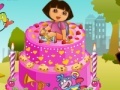 Játék Dora Birthday: Cake Decor