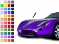 Játék Fabulous Car coloring