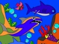 Játék Rosy Coloring Book: Shark Family