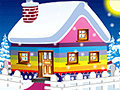 Játék Winter Cottage Decoration
