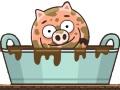 Piggy egy pocsolyában - játszani online 