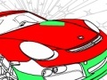 Játék Kid's coloring: Beautiful car
