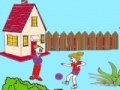 Játék Girl and Father coloring
