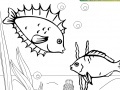 Játék Kid's coloring: Little fishes