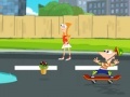 Játék Phineas and Ferb: Super skateboard