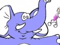 Játék Elephant Coloring Game