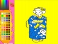 Játék Little Girl Nice Dress Coloring