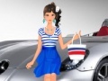 Játék Car Girl Dress up