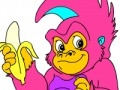 Játék Playful Monkeys Coloring 