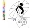 Játék Mulan coloring