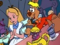 Játék Alice in Wonderland Online Coloring
