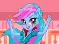 Játék Equestria Girls: Rainbow Dash Spirit School Style