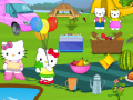 Játék Hello Kitty Picnic Spot Find 10 Difference