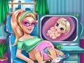 Játék Super Barbie Pregnant Check-Up