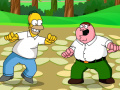 Játék Street fight Homer Simpson Peter Griffin