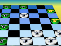 Játék Checkers Board 