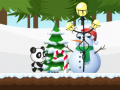 Játék Christmas Panda Run