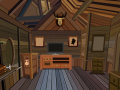 Játék Strange Wooden House Escape