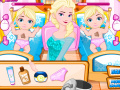 Játék Elsa Nursing Baby Twins