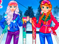 Játék Princesses At Ski