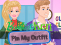 Játék Barbie and Ken Pin My Outfit