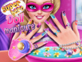 Játék Superhero doll manicure